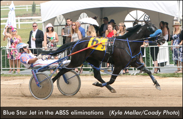 Blue Star Jet Opens Sires Stakes