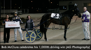 McClure Reaches Driving Milestone