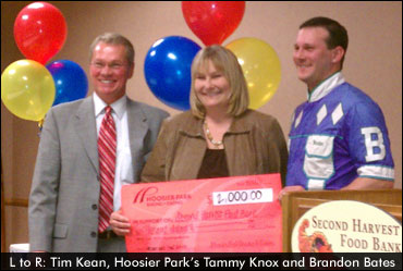 Bates Presents $2,000 To Food Bank