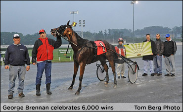 Brennan Reaches 6,000-Win Milestone