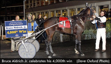 Aldrich Jr. Celebrates 4,000th Win