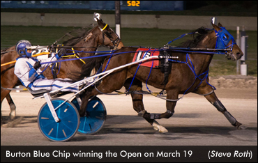 Burton Blue Chip Upsets In Open