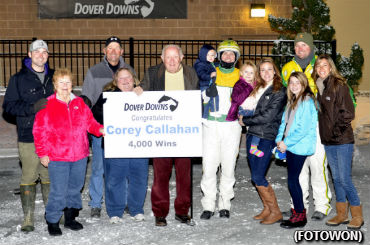 Callahan Nabs 4,000th Win