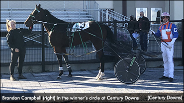 Campbell Cements Century Driving Title