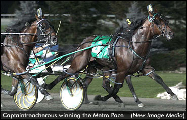 Captaintreacherous Wins Metro Pace; Foiled Again Makes History