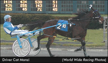 Manzi Wins $10,000 Driving Challenge