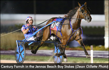 Century Farroh Shines On Grand Circuit 