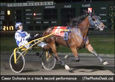 Cesar Duharas Sets 3R Track Record