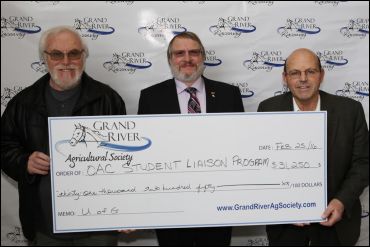 Grand River Donates To College
