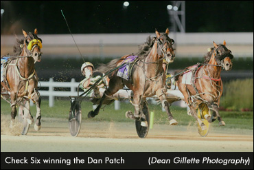 Check Six Triumphs In Dan Patch