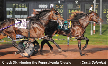 Check Six Rebounds In Sire Stakes