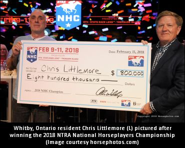 NTRA ‘Capping Title To Whitby Resident
