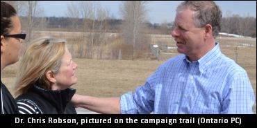 Robson Takes Leave For Politics