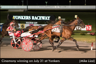 Cinamony Scores Sixth Straight Win