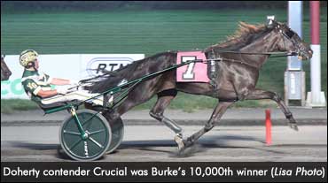 Burke Celebrates 10,000th Career Win