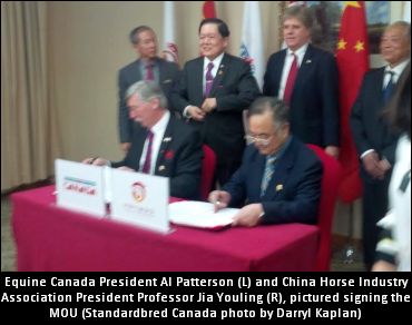 Historic Signing For Canada, China