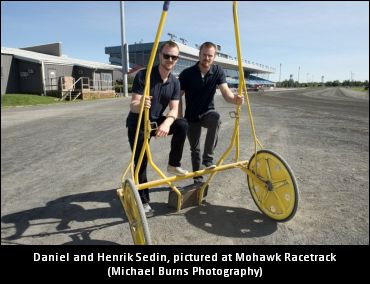 Sedins Visit Mohawk, Talk Racing