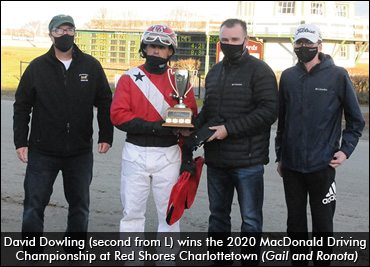 Dowling Wins MacDonald Driving Championship