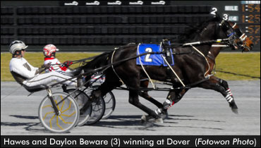 Hawes Celebrates First Driving Win