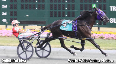 Delightful Diva Dominates In Chester Distaff