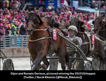 Dijon Wins The 2019 Elitloppet