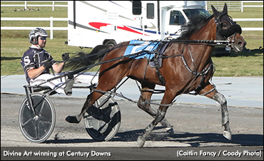 Divine Art Dazzles In Emerald Filly Pace Divine Art Dazzles In Emerald Filly Pace