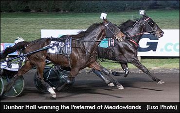 Dunbar Hall Wires Preferred Trotters