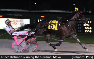 Cup Eligible Dutch Richman Wins Cardinal Stake