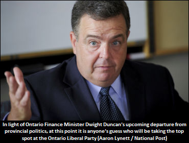 Who Will Take The Ontario Liberal Helm?