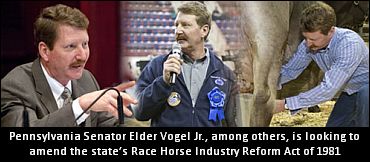 PA Senators Looking To Amend Racing Act