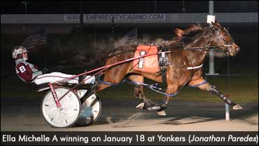 Yonkers Distaff Derby To Ella Michelle A