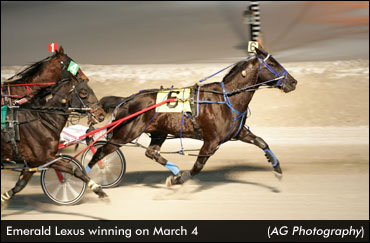 Emerald Lexus Goes Back-To-Back