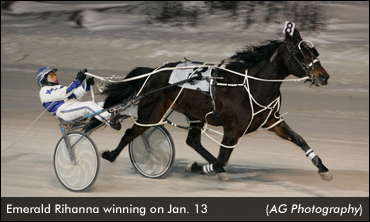 Emerald Rihanna Upsets London Mares
