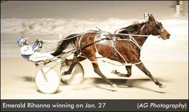 Emerald Rihanna Shines Bright