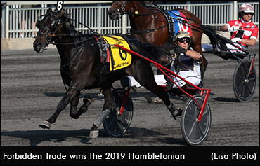 Forbidden Trade Wins 2019 Hambletonian
