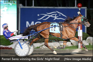 Ferrari Sena Sweeps Girls' Night Series