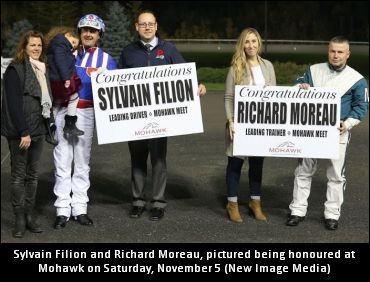 Mohawk Titles To Filion, Moreau