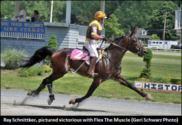 Ray Schnittker Rides A Winner