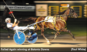 Foiled Again Wins At Batavia 