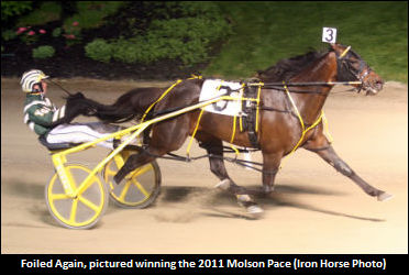 Molson Pace Elims Drawn