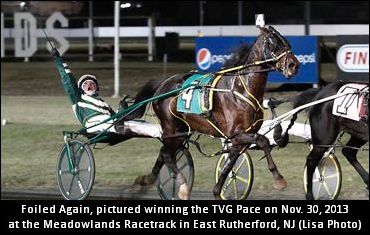 Foiled Again Leads Charge Into Levy