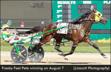 Freaky Feet Pete Continues His Streak