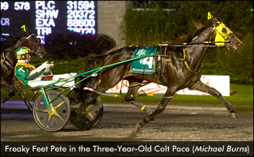 Freaky Feet Pete Qualifies At Hoosier