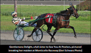'Peelers' Full Sister Breaks Maiden