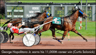 Napolitano Celebrates 11,000th Win