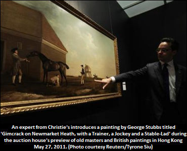 Stubbs Painting Sells For Millions