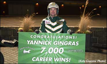 Gingras Celebrates Milestone At Yonkers