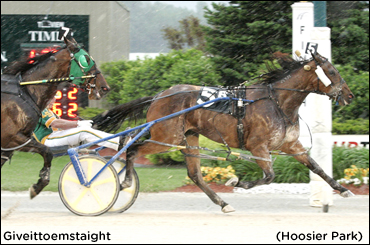 Giveittoemstaight Weathers Storm For Win 