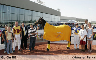 Go On BB Becomes First Indiana-Sired Millionairess