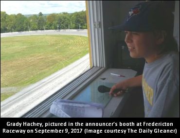 Twelve-Year-Old Calls Races